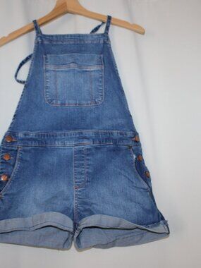 Wild blue overalls